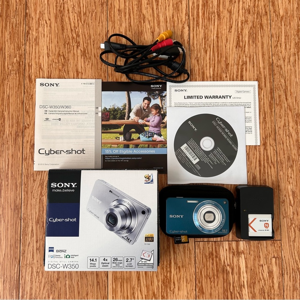 Sony DSC-W350 14.1MP Digital Camera